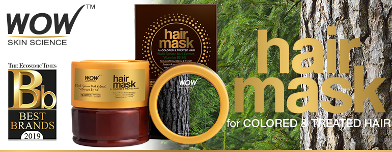 WOW Skin Science Hair Mask for Colored & Treated Hair